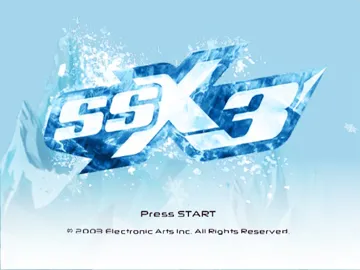 SSX 3 (USA) screen shot title